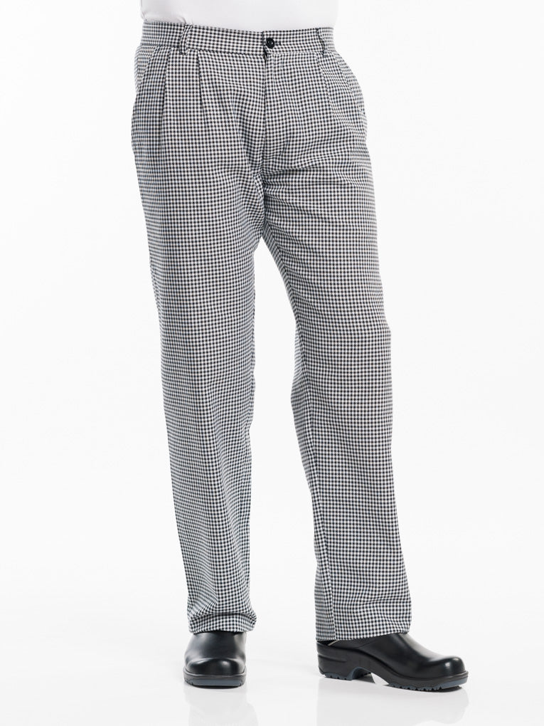 Bakkersbroek Chaud Devant 127 Pepita Black