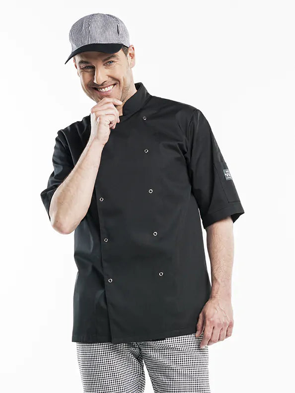 Chaud Devant Koksbuis Hilton Poco Black Short Sleeve