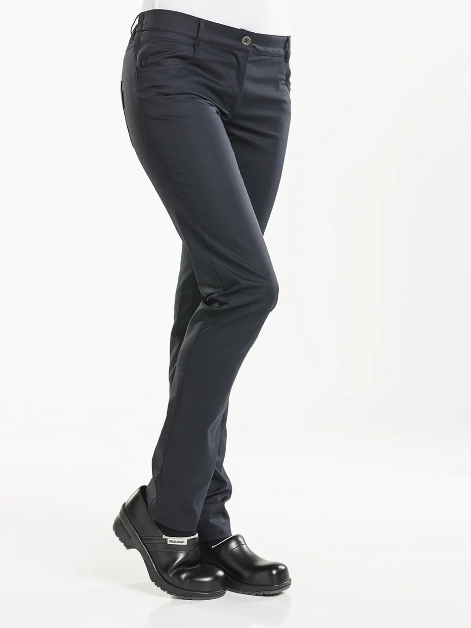 Chaud Devant Koksbroek Lady Skinny Black Stretch