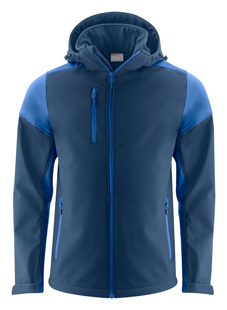 Prime Softshell Jas Heren Marine/Kobalt