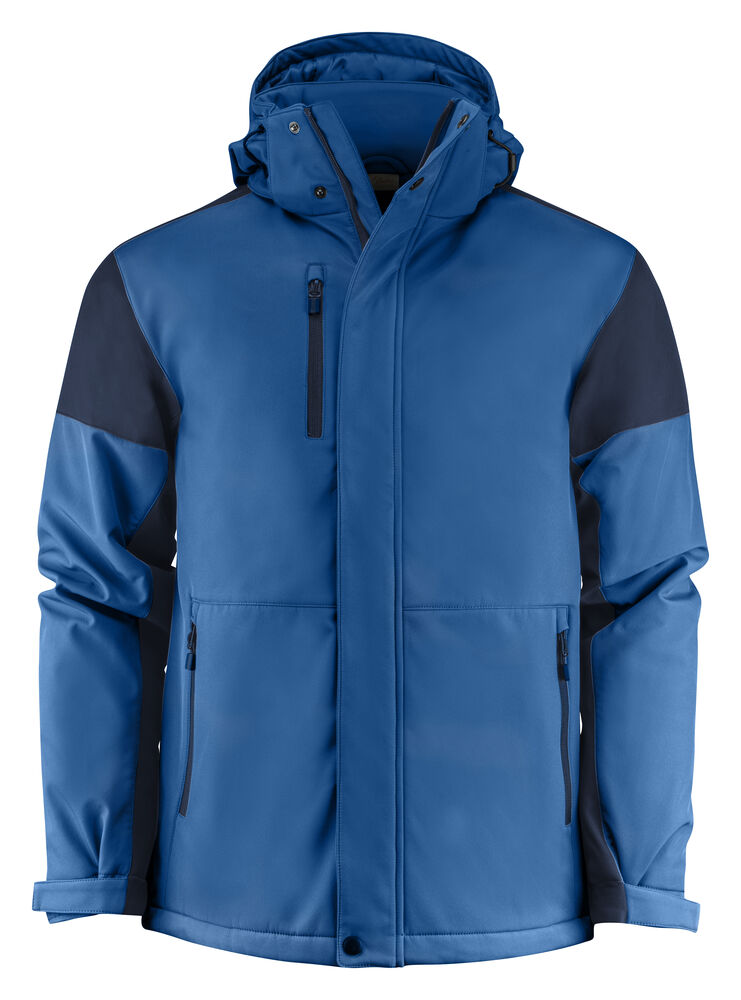 Prime Padded Softshell Jas Heren Kobalt/Marine