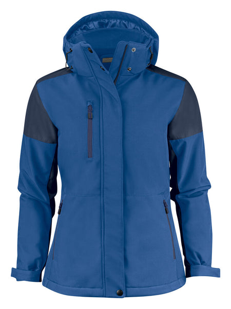 Prime Padded Softshell Jas Dames Kobalt/Marine