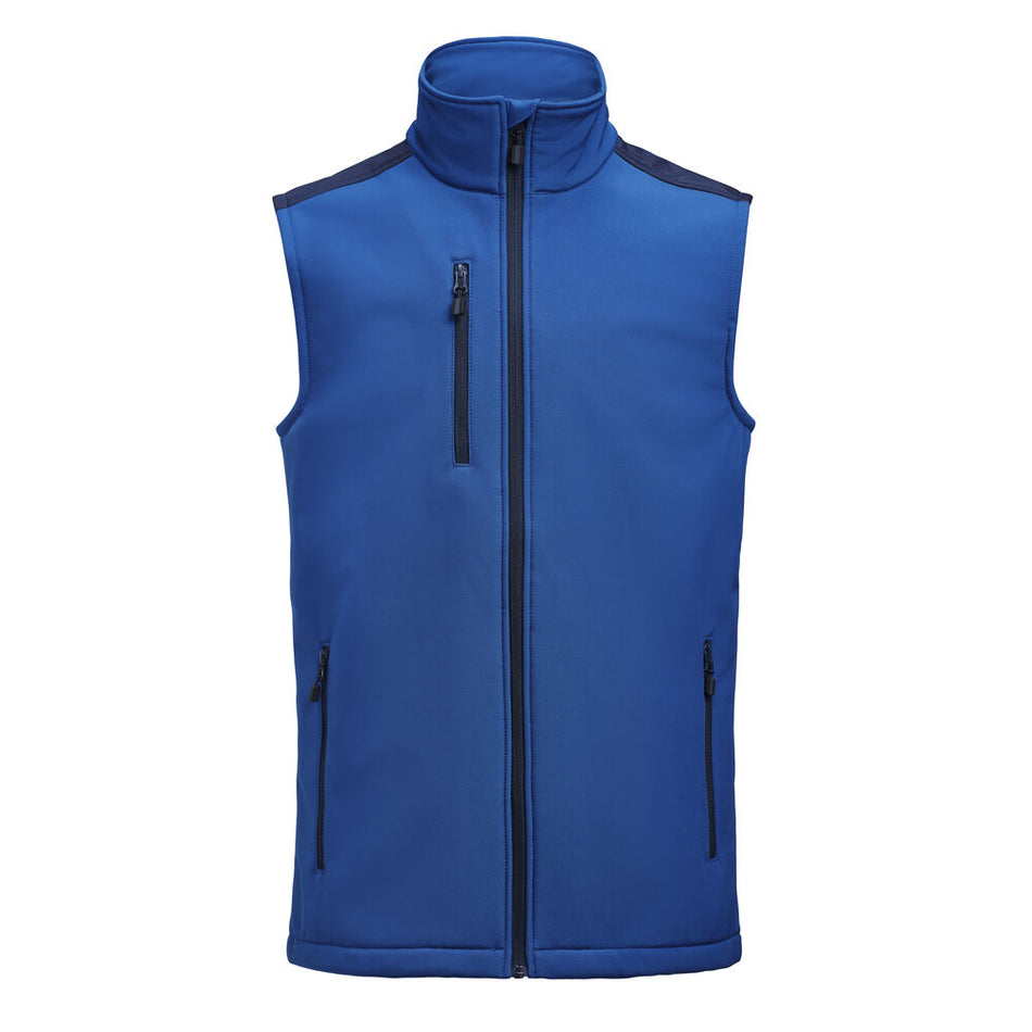 Prime Softshell Bodywarmer Heren Kobalt/Marine