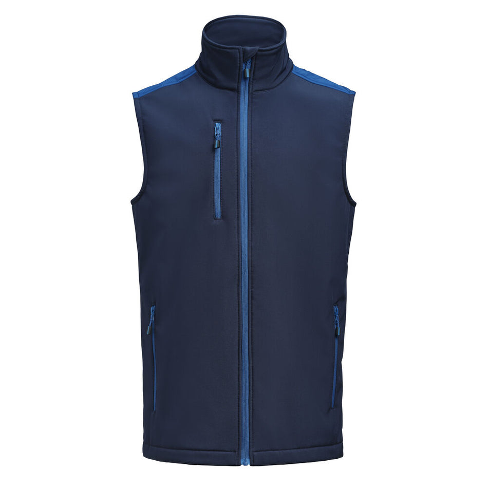 Prime Softshell Bodywarmer Heren Marine/Kobalt