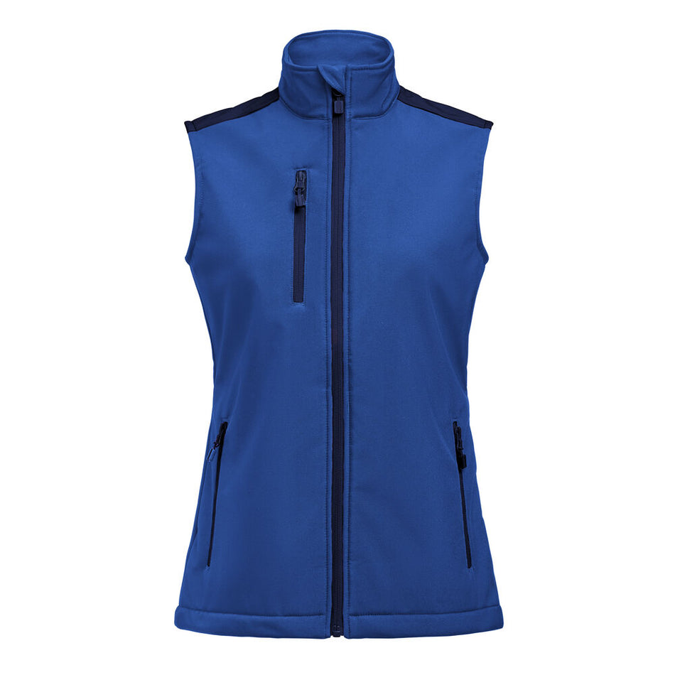 Prime Softshell Bodywarmer Dames Kobalt/Marine