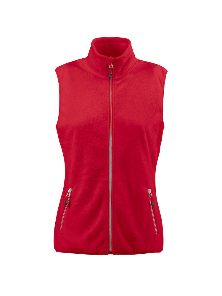 Bodywarmer Printer Red Flag Sideflip Lady