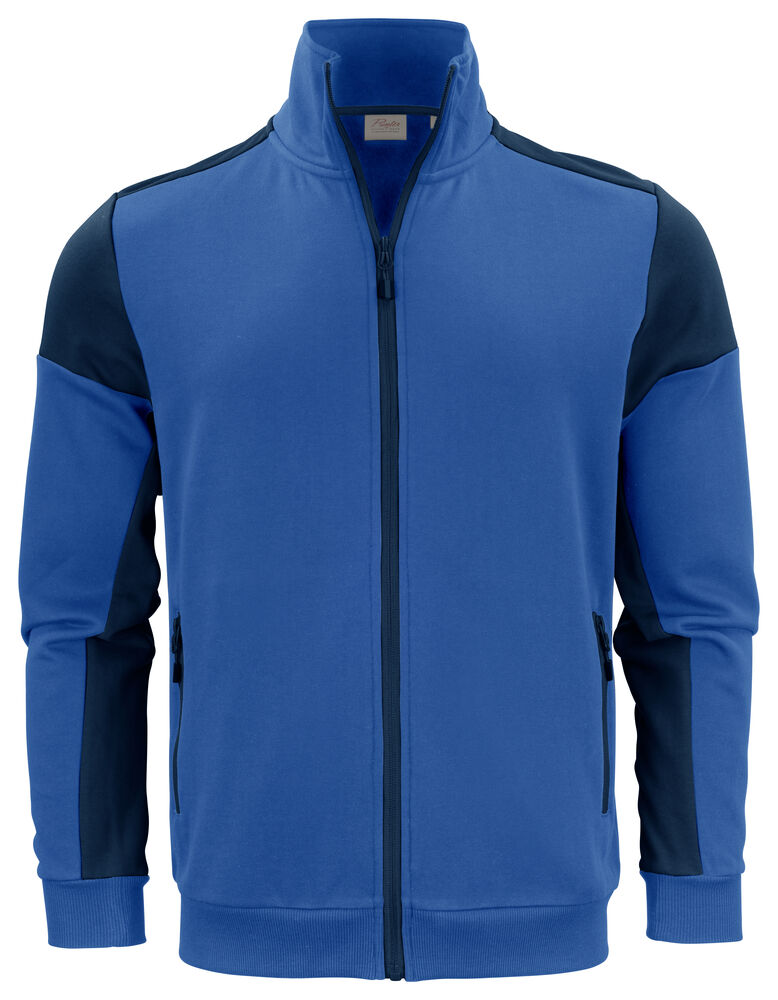 Prime Sweater Volledige Rits Heren Kobalt/Marine