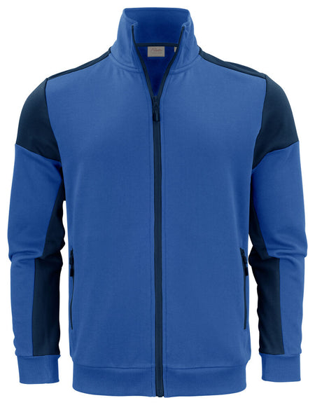 Prime Sweater Volledige Rits Heren Kobalt/Marine