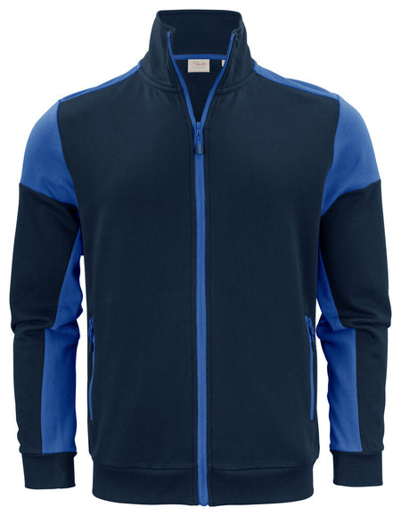 Prime Sweater Volledige Rits Heren Marine/Kobalt