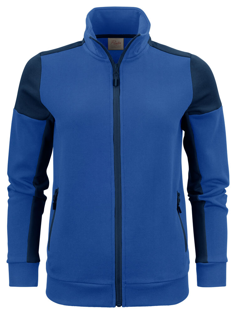Prime Sweater Volledige Rits Dames Kobalt/Marine