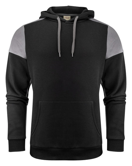 Prime Hoodie Unisex Zwart/Staalgrijs