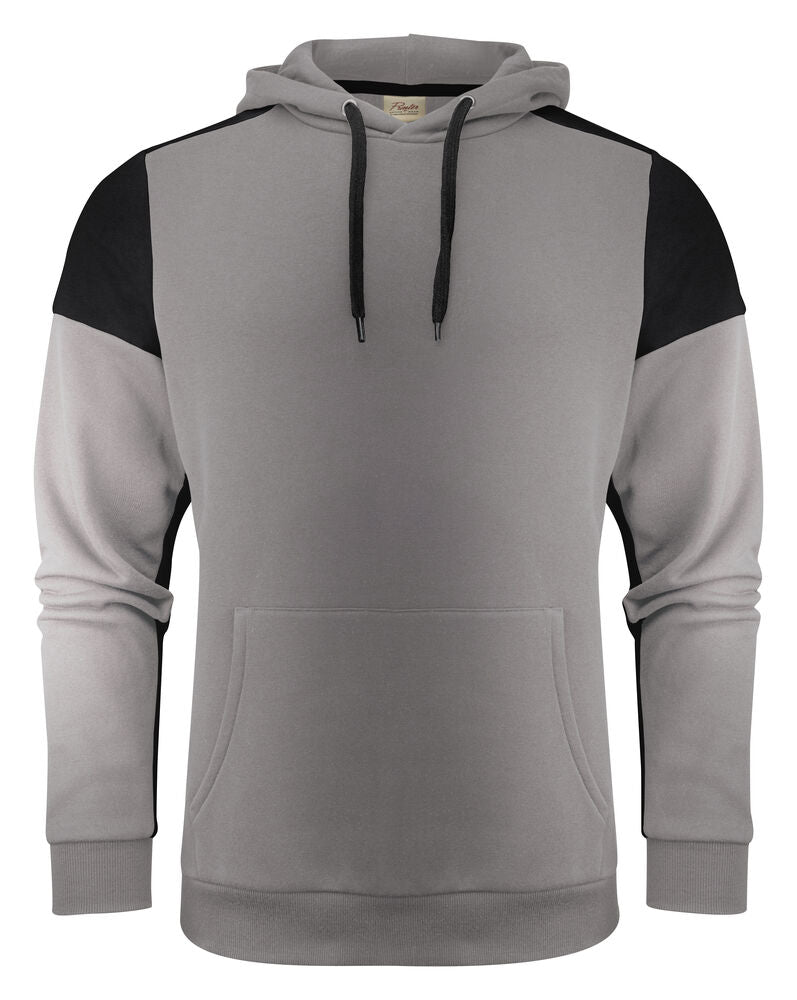 Prime Hoodie Unisex Staalgrijs/Zwart