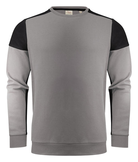 Prime Crewneck Sweater Unisex Staalgrijs/Zwart