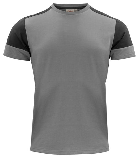 Prime T-Shirt Heren Staalgrijs/Zwart