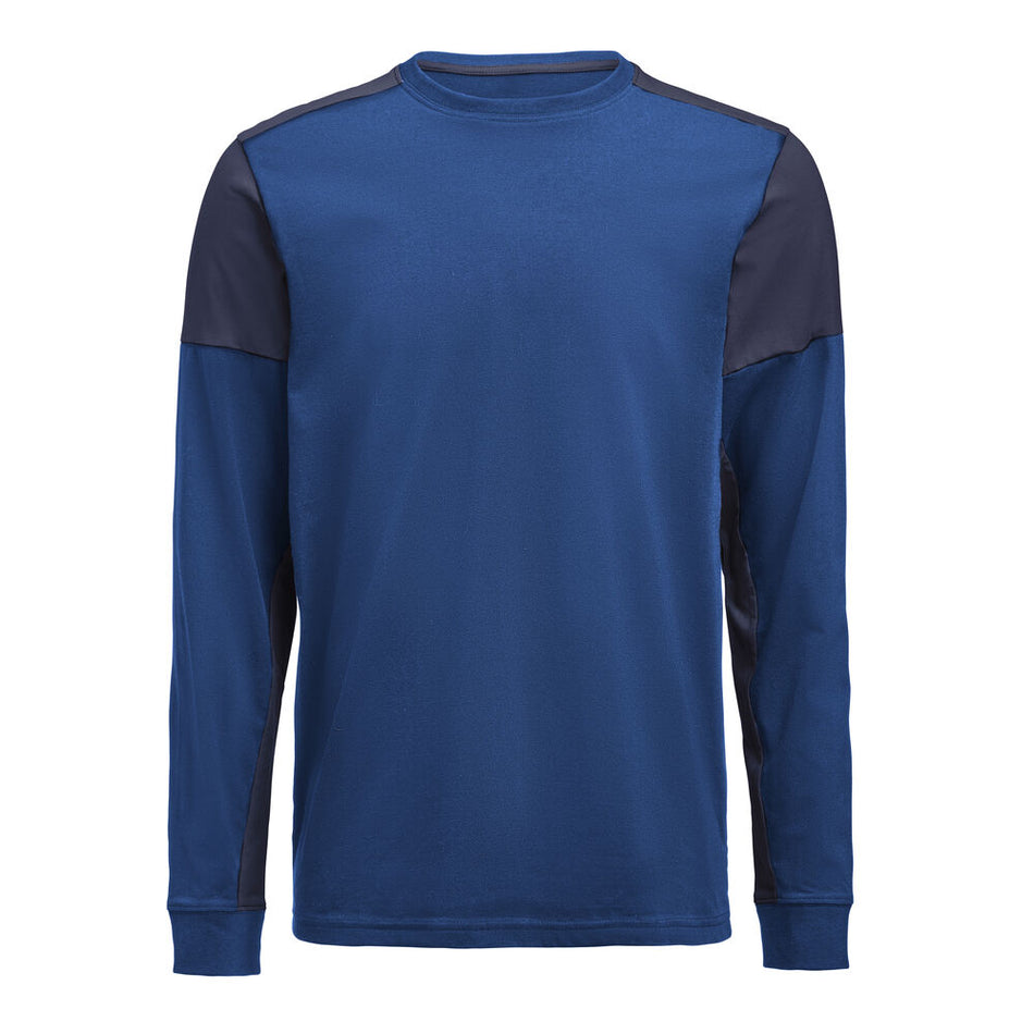 Prime T-shirt Long Sleeve T-shirt Heren Kobalt/Marine