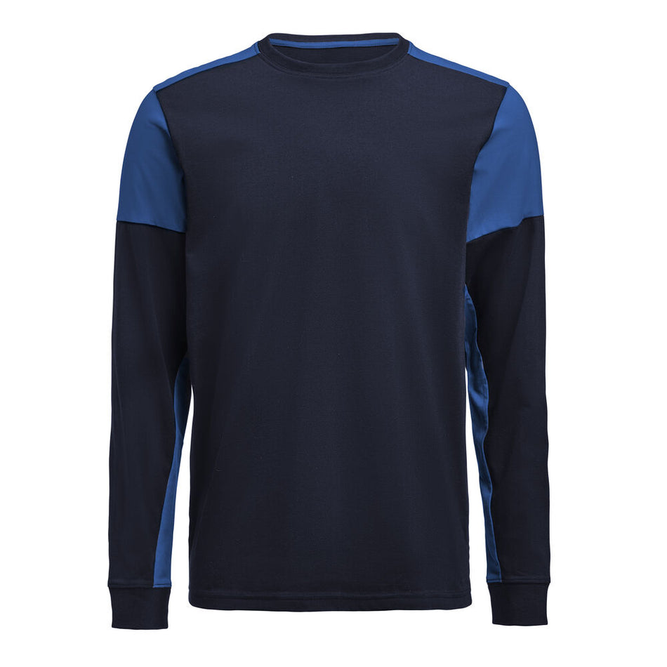 Prime T-shirt Long Sleeve T-shirt Heren Marine/Kobalt