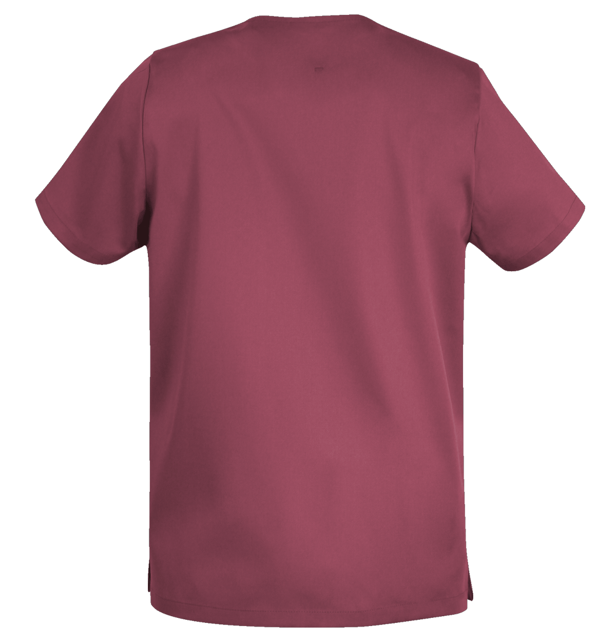 De Berkel MILO unisex hes berry, effen ontwerp, korte mouwen, gladde stof zonder zichtbare details of zakken.