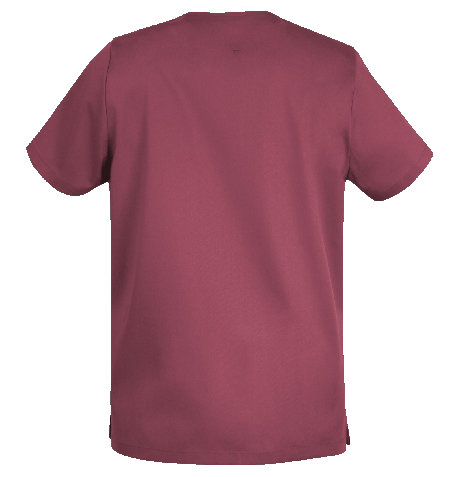 De Berkel MILO unisex hes berry, effen ontwerp, korte mouwen, gladde stof zonder zichtbare details of zakken.