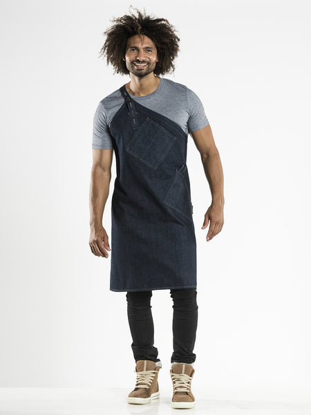 Schort Chaud Devant 508 Skew Blue denim