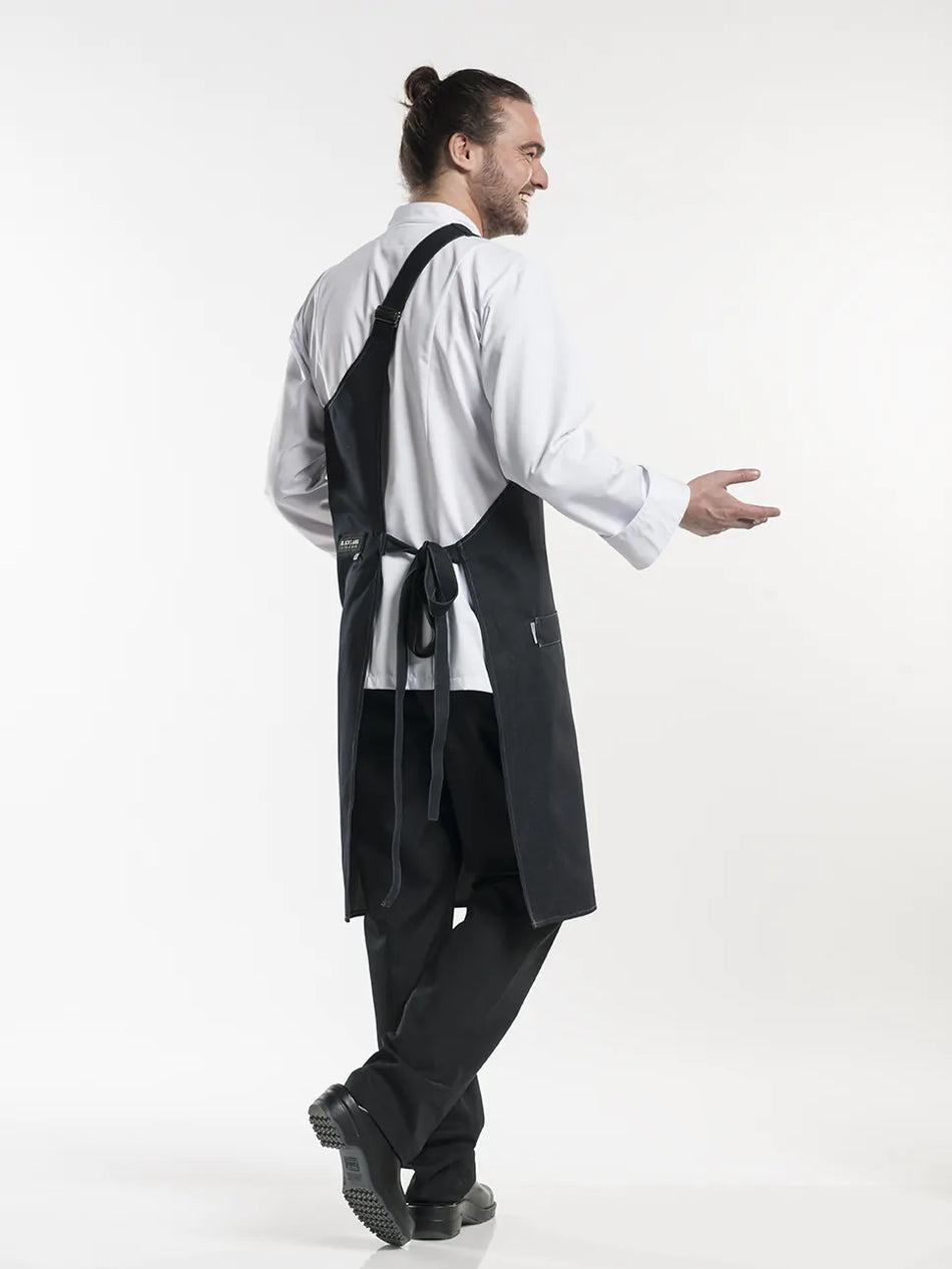 Chaud Devant Schort Butcher Black Denim W90 - L100