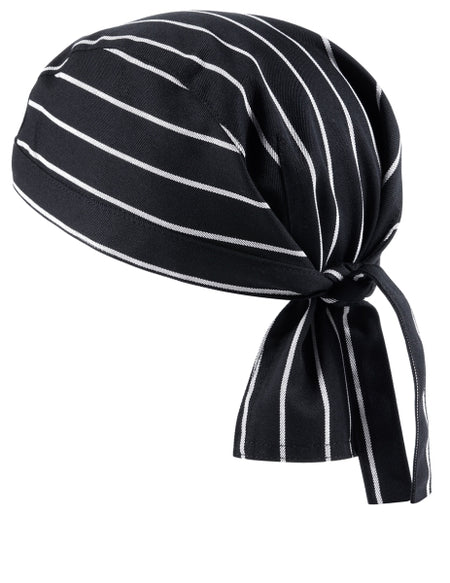 Bandana Greiff Zwart/wit gestreept 5710