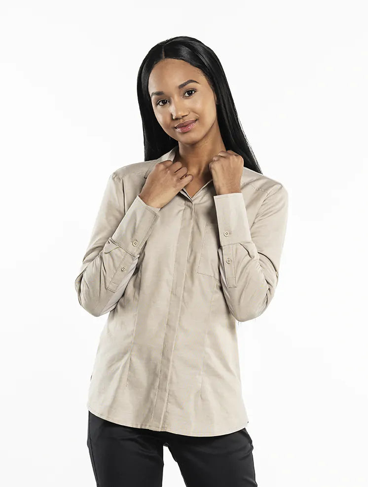 Chaud Devant Blouse Women UFX Sand Melee