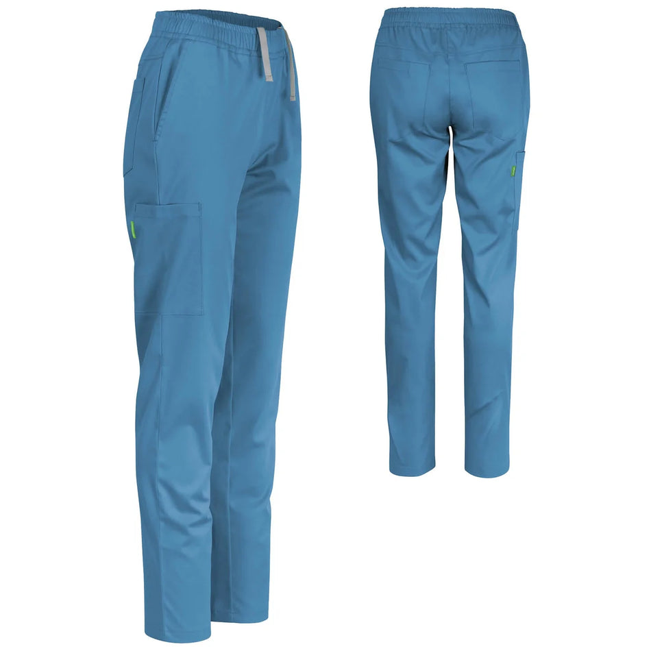 De Berkel LYNN Dames casual broek lichtblauw