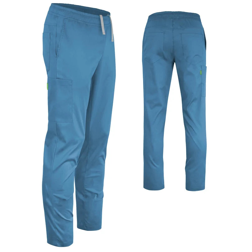 De Berkel LYAN Heren casual broek lichtblauw