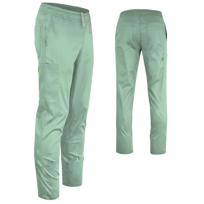 De Berkel LYAN Heren casual broek lichtgroen