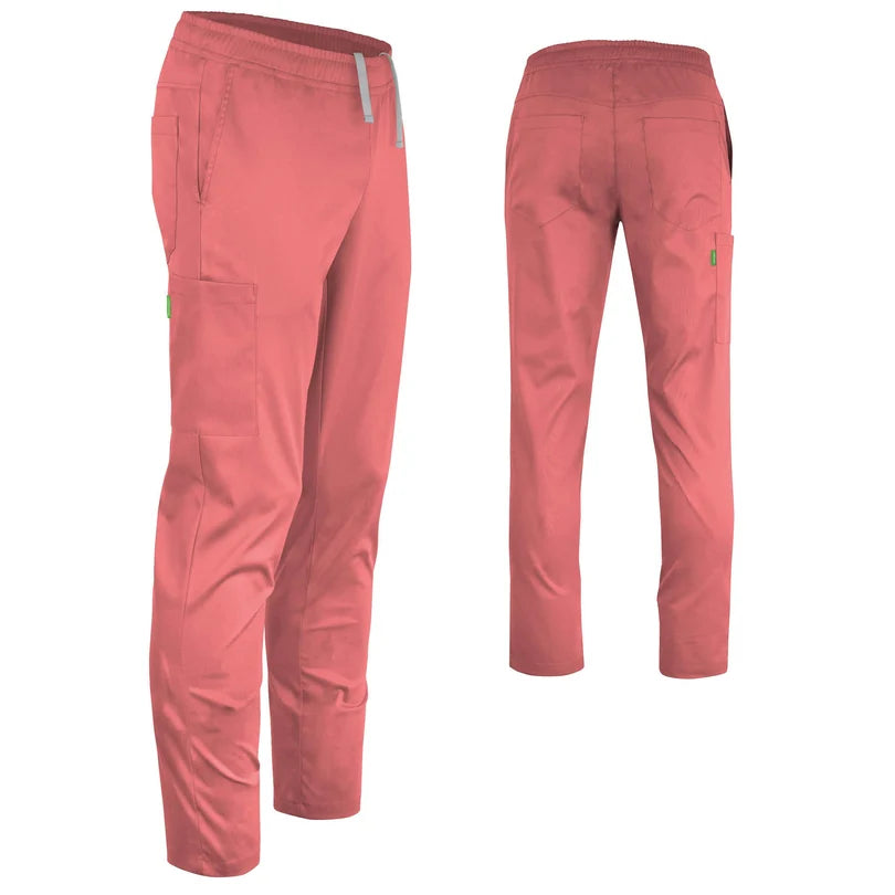 De Berkel LYAN Heren casual broek koraal