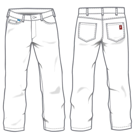 Zwarte De Berkel HILMAR herenbroek met 5 zakken, rechte pijpen, knoopsluiting en stevige stiksels.