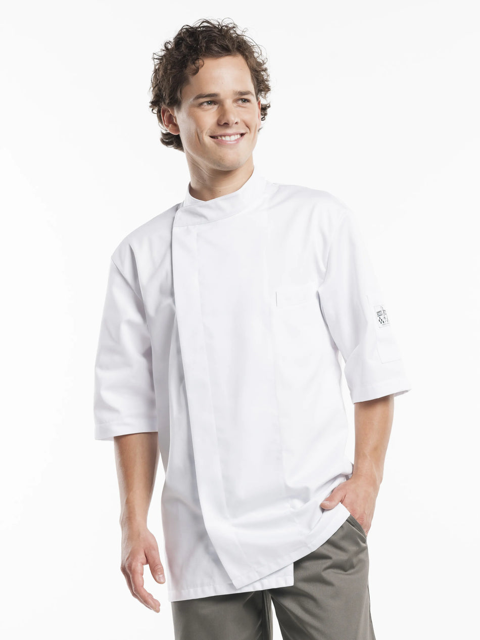 Chaud Devant Koksbuis Bacio White Short Sleeve