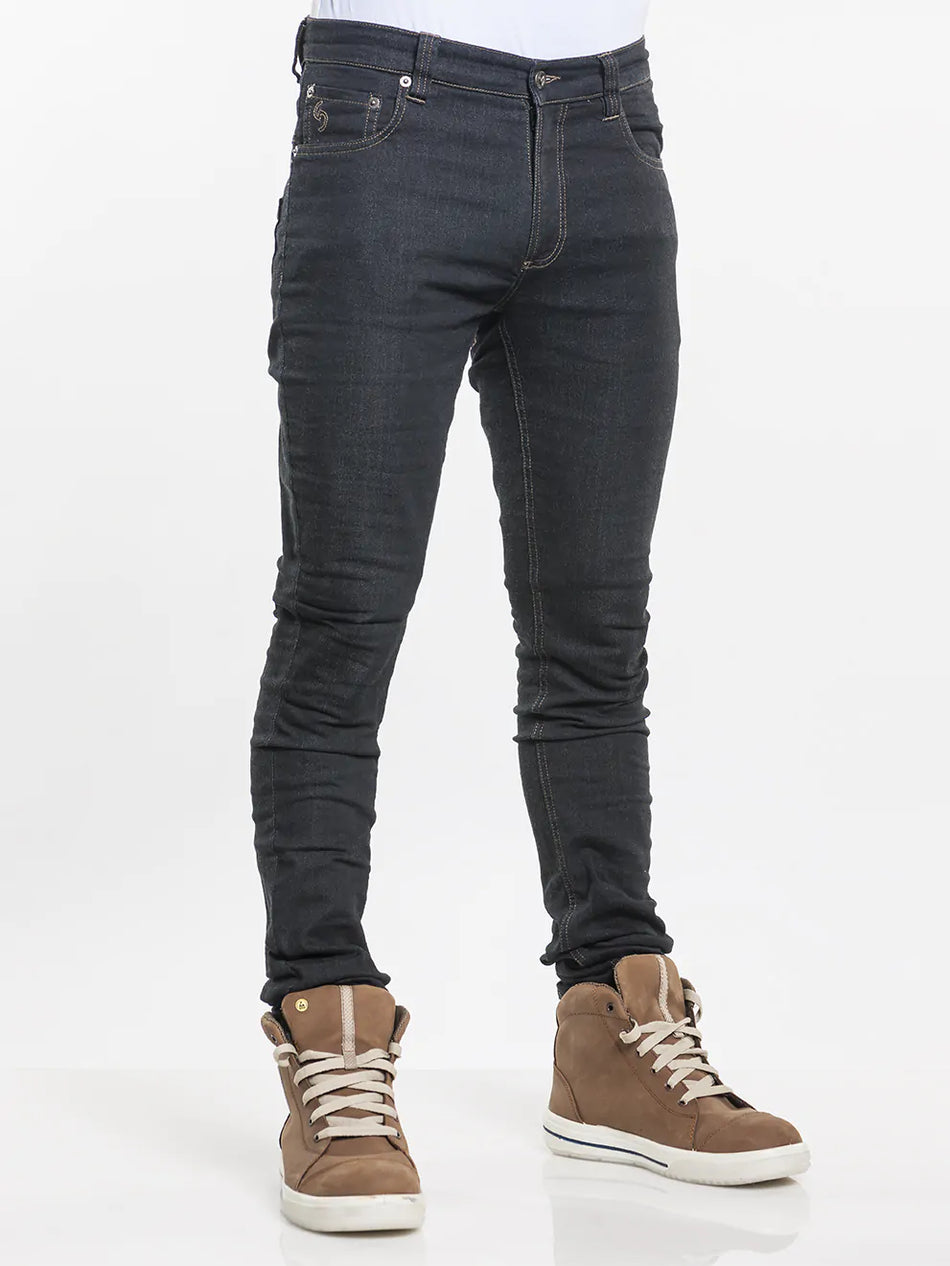 Chaud Devant Koksbroek Skinny REG Jogg Denim Black