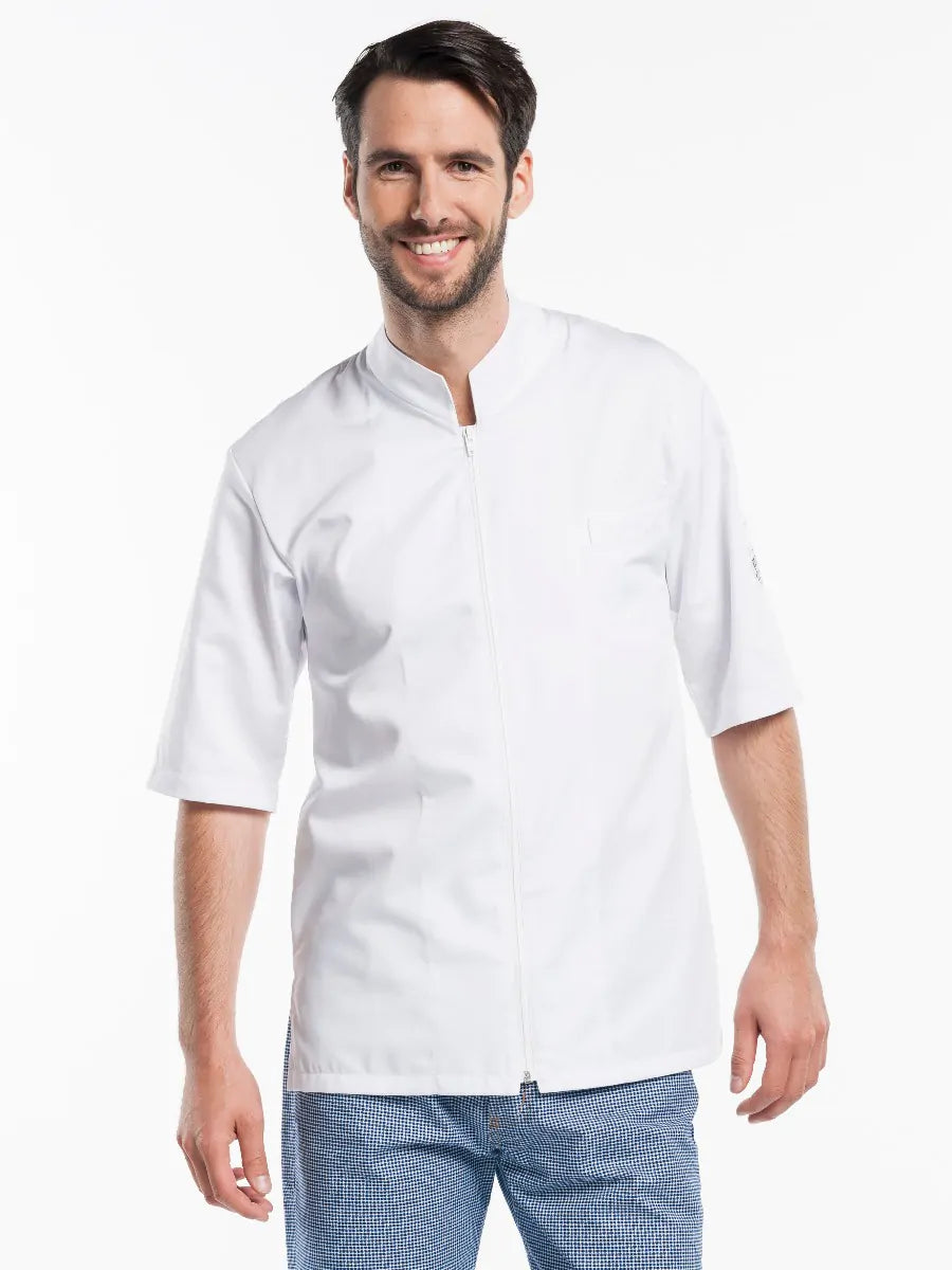 Chaud Devant Koksbuis Monza White Short Sleeve