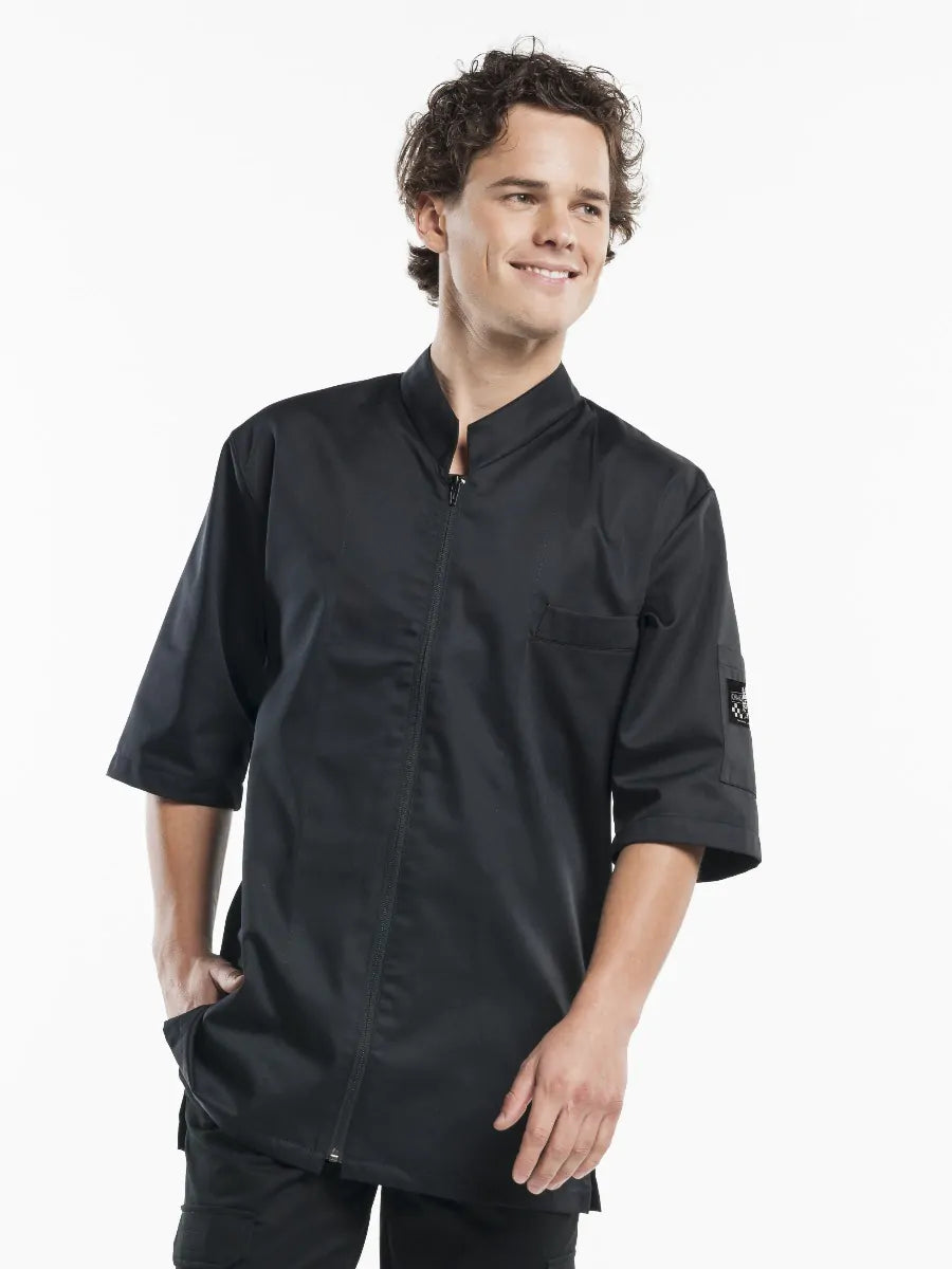 Chaud Devant Koksbuis Monza Black Short Sleeve