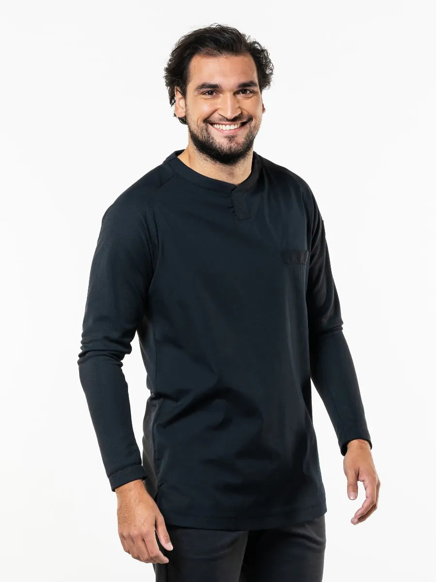 Chaud Devant Koksbuis T-shirt Valente UFX Black LS