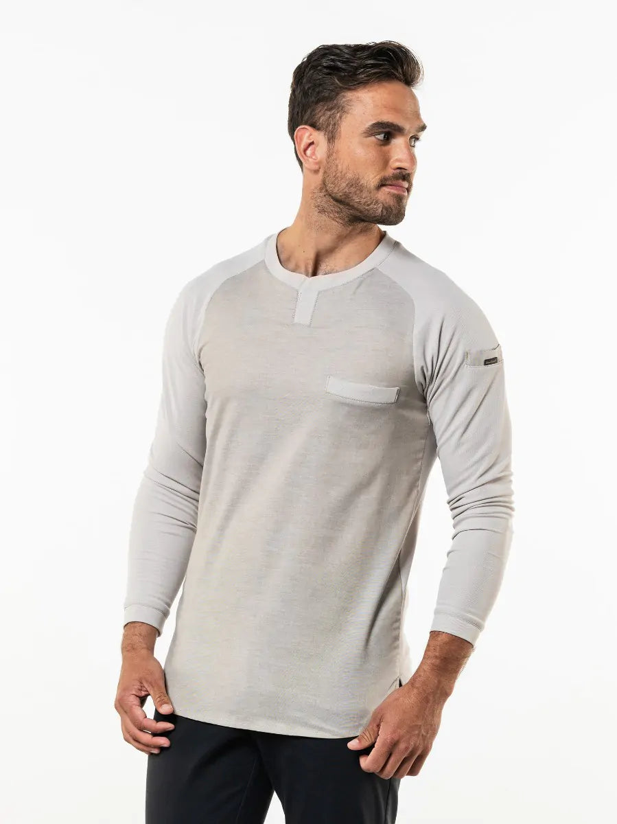 Chaud Devant Koksbuis T-shirt Valente UFX Sand LS