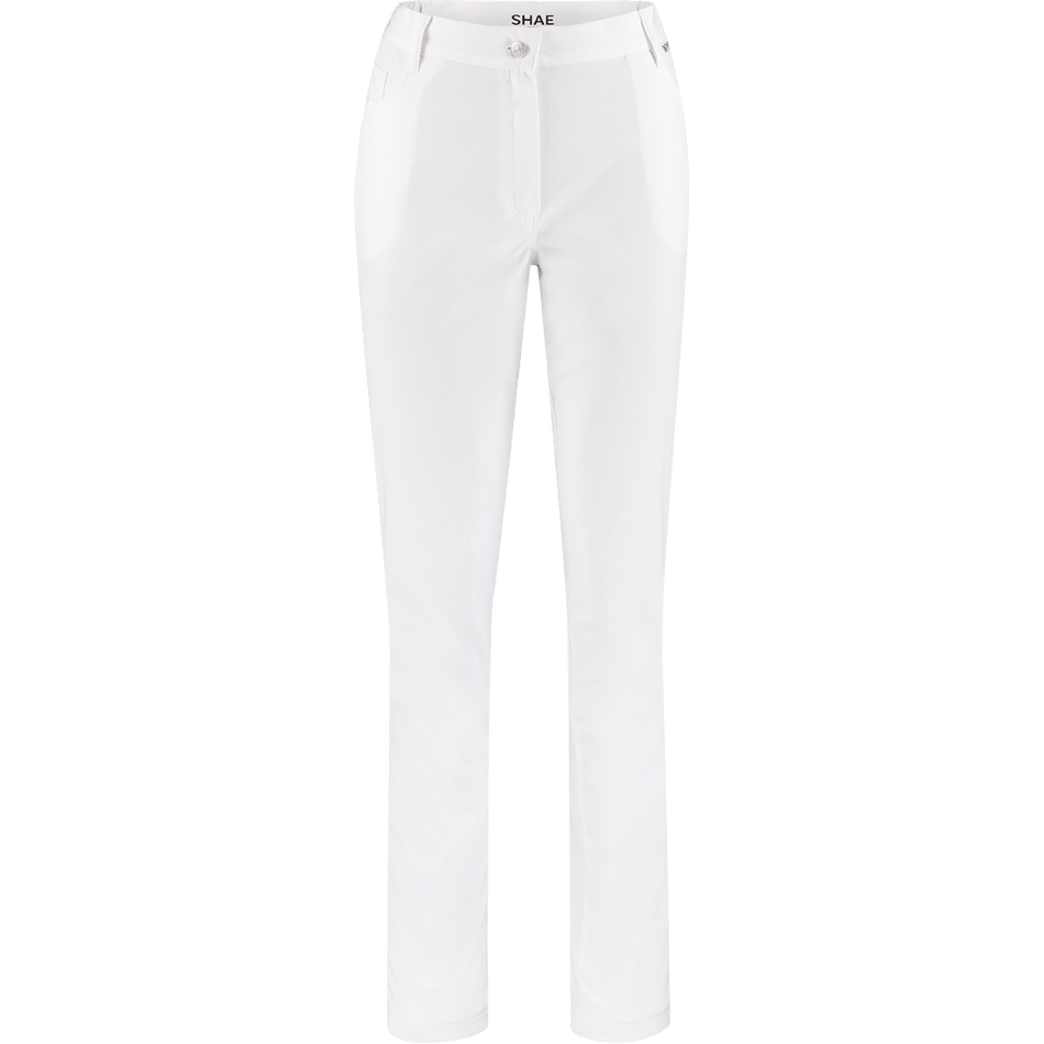 Damespantalon SHAE Care Ella Slim fit Wit