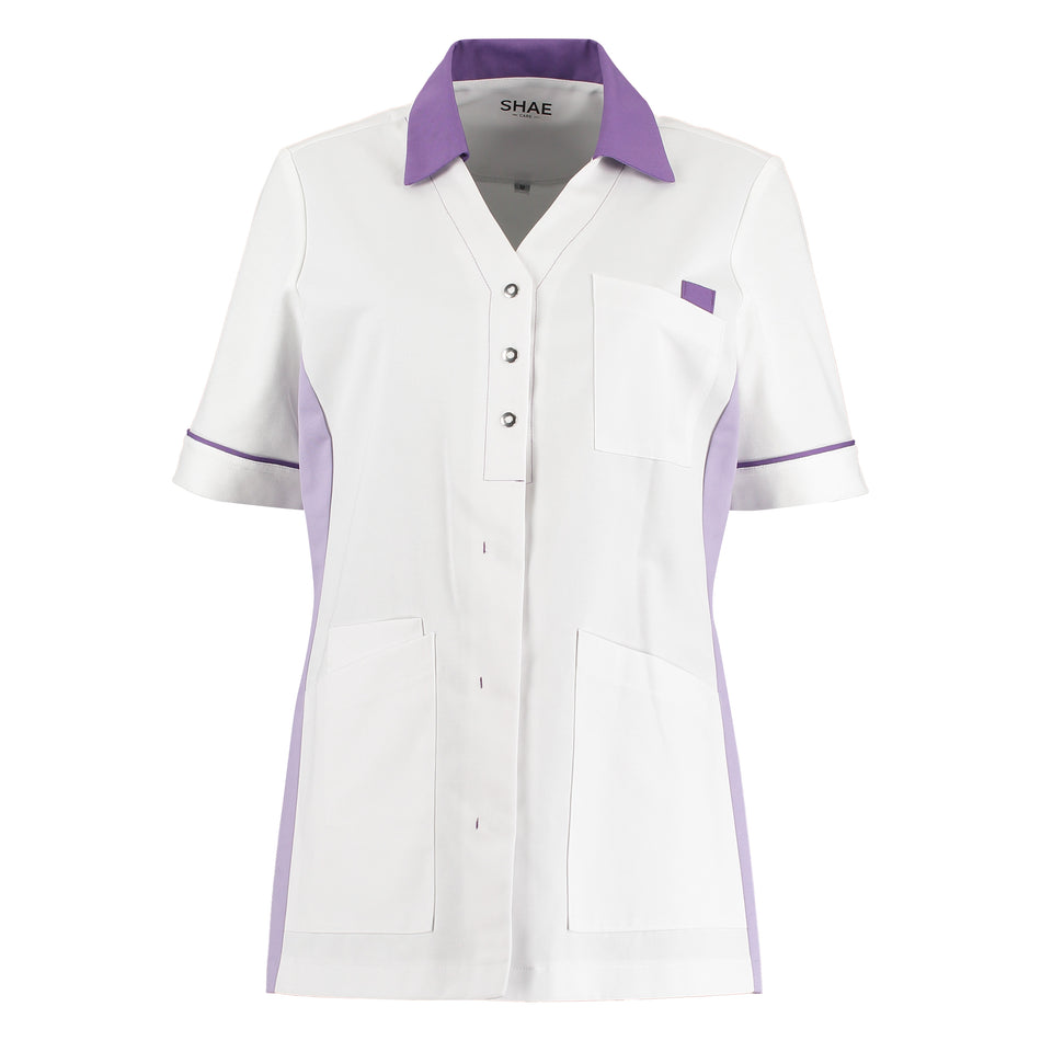 Damesjack SHAE Care Emma Comfort Wit/Lila/Paars