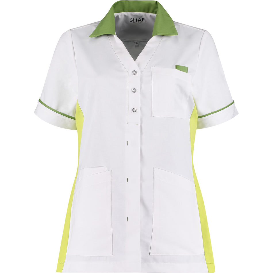 Damesjack SHAE Care Emma Comfort Wit/Groen