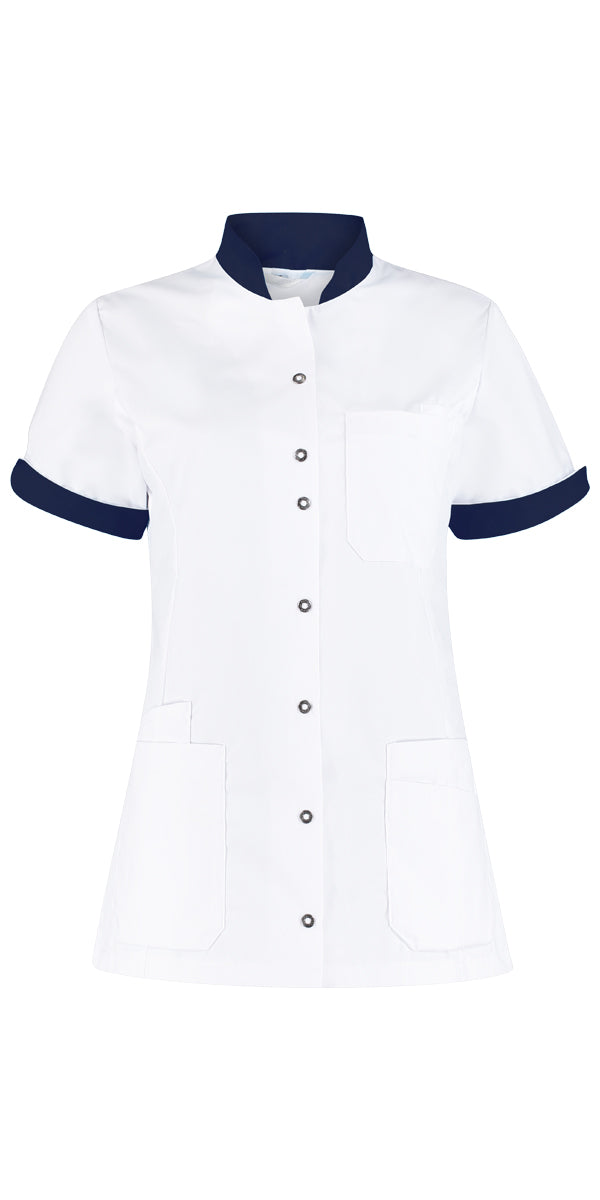 Damesjack Haen Mila wit/navy