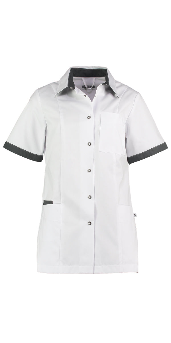 Damesjack Haen Fijke wit/ charcoal