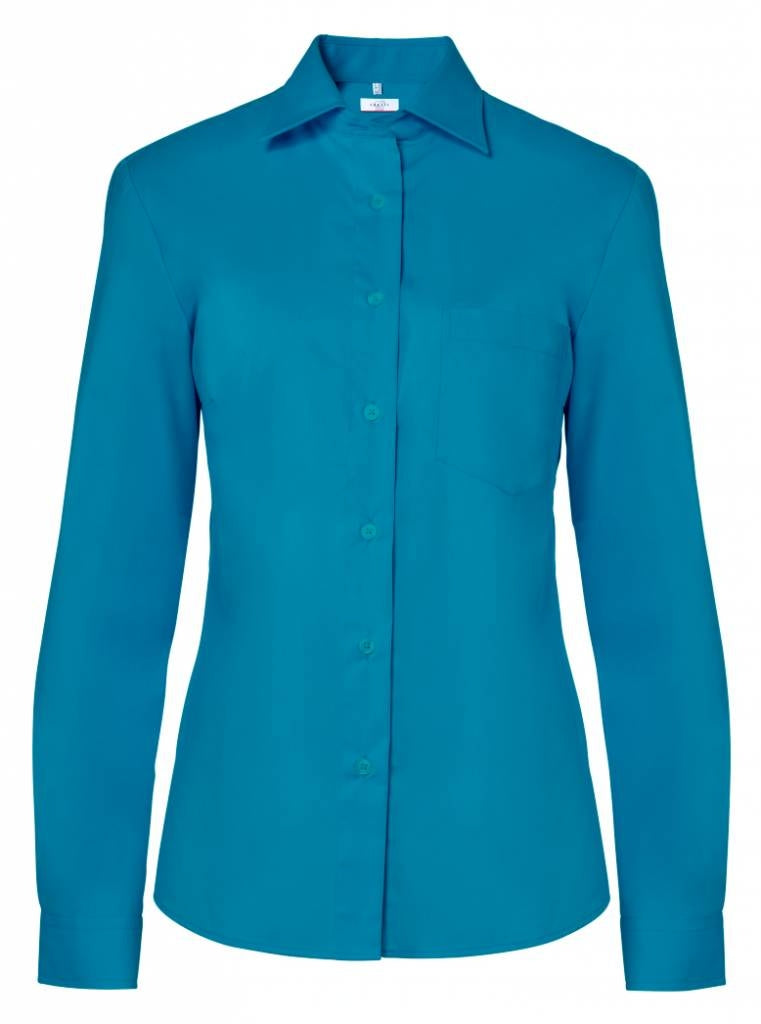 Damesblouse lange mouw Greiff 6650 Aqua 