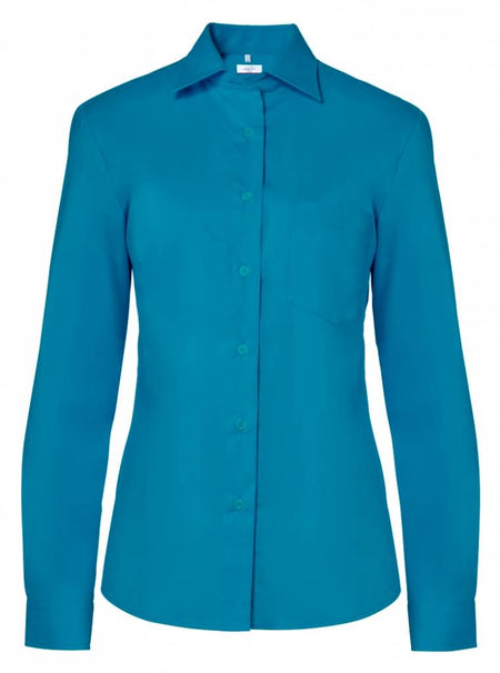 Damesblouse lange mouw Greiff 6650 Aqua 