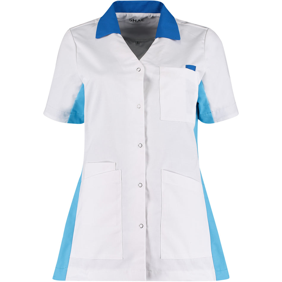 Damesjack SHAE Care Luna Basic Wit/Blauw